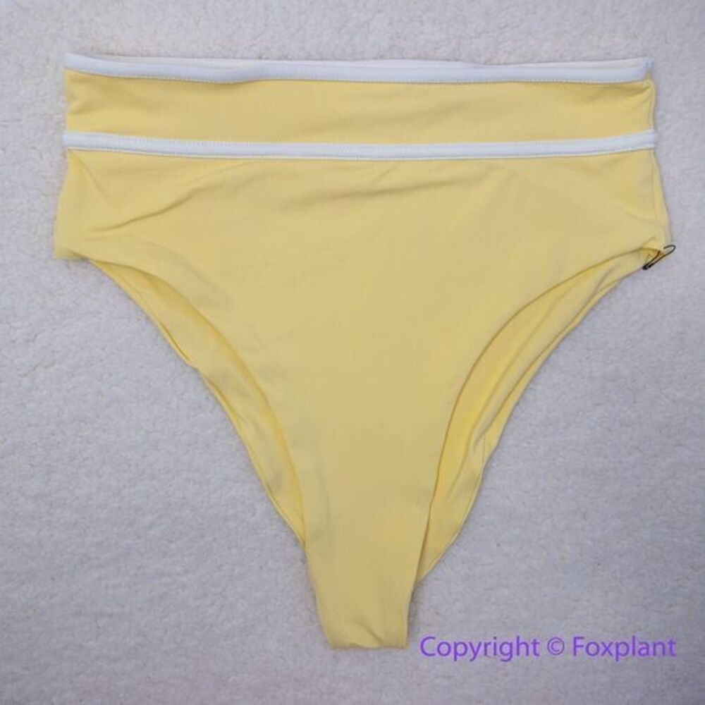 NEW Stone fox swim free people juniper high waisted bikini bottoms , size S
